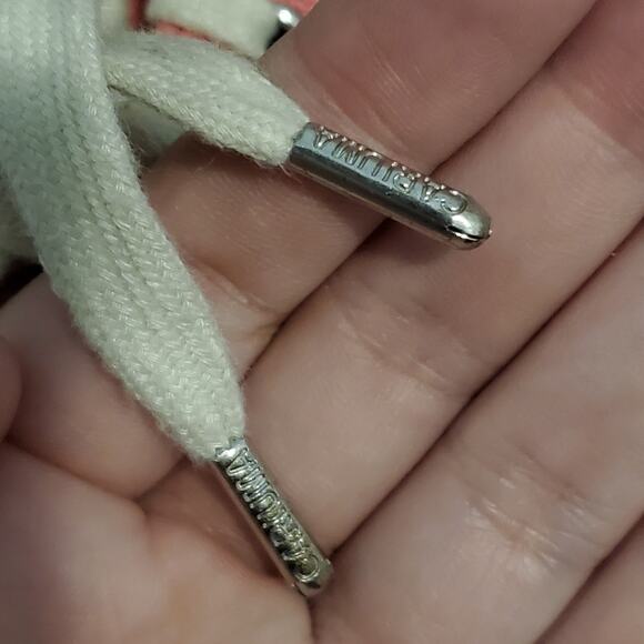 Cariuma OCA Low Pink Lemonade Canvas Sneaker Vegan Sustainable US W7 - Picture 8 of 11